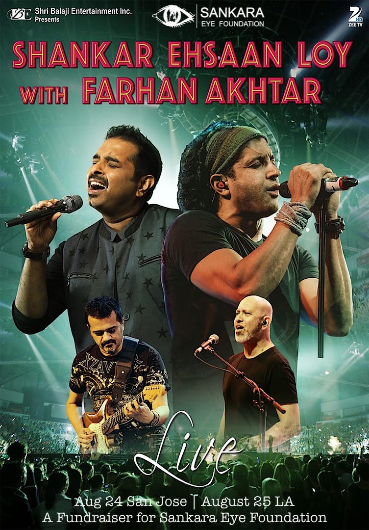 Shankar, Ehsaan, Loy & Farhan Akhtar Live in Concert