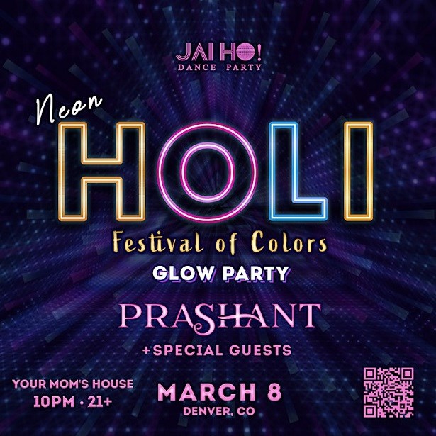 Bissap Baobab: Jai Ho! Neon Holi Party – DJ PRASHANT