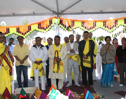 Hundreds of Devotees Attend the Reopening of the Sunnyvale Hindu Temple with Tears and Reverence