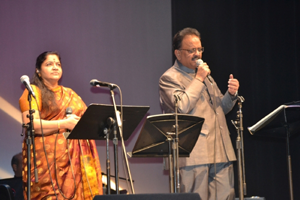 The SP Balasubramanyam and Chitra Show with SP Sailaja and SP Charan