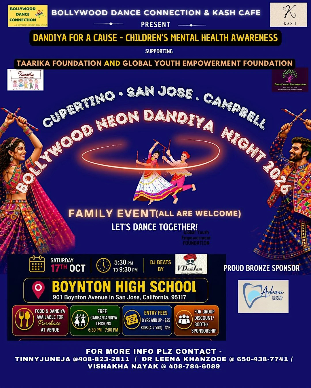 BOLLYWOOD NEON Dandiya Night 2026
