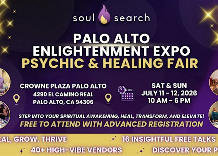 SoulSearch Palo Alto Enlightenment Expo Psychic & Healing Fair