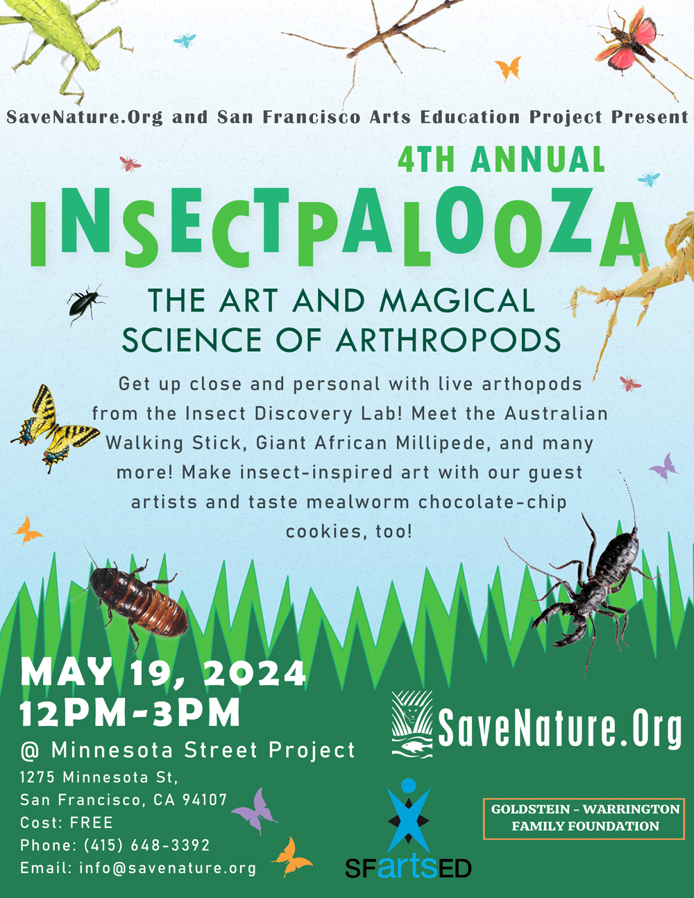 InsectPalooza - The Art and Magical Science of Arthropods