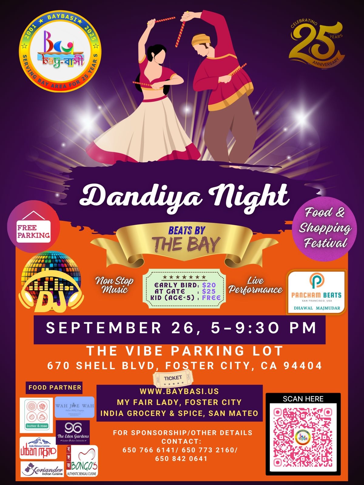 Beats by the Bay Dandiya Turns 25!