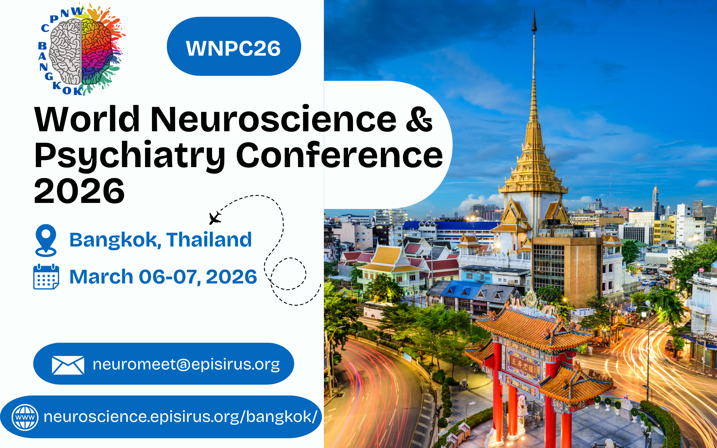 World Neuroscience and Psychiatry Conference 2026(WNPC26)
