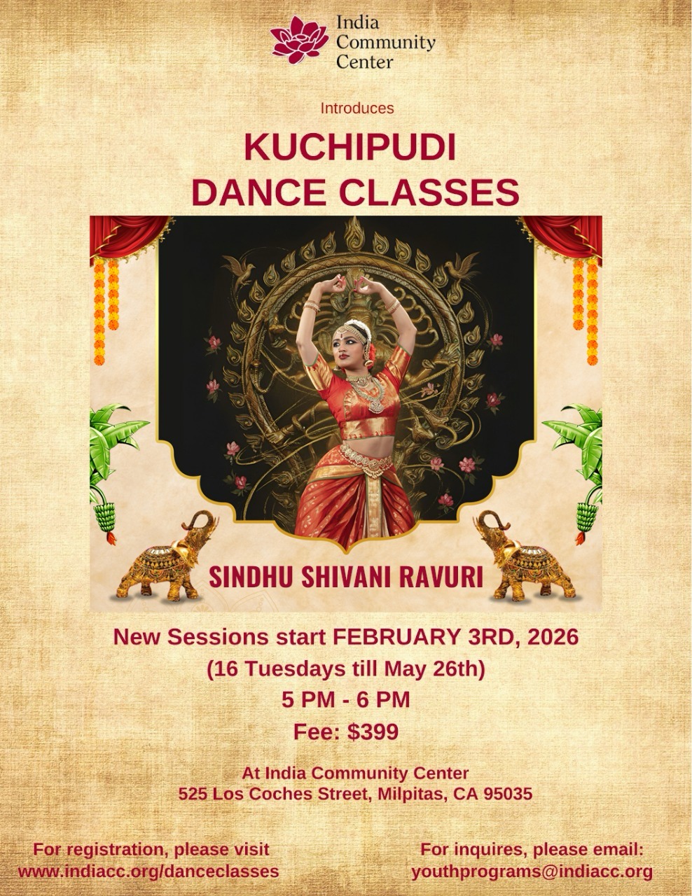 Kuchipudi Dance Classes