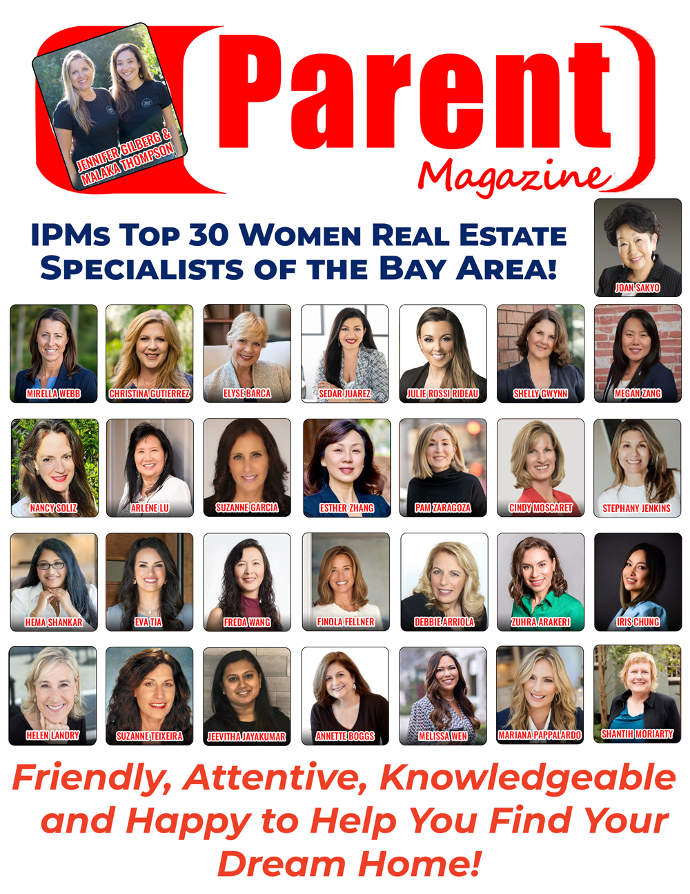 Top 30 Women Real Estate Specialists of the Bay Area